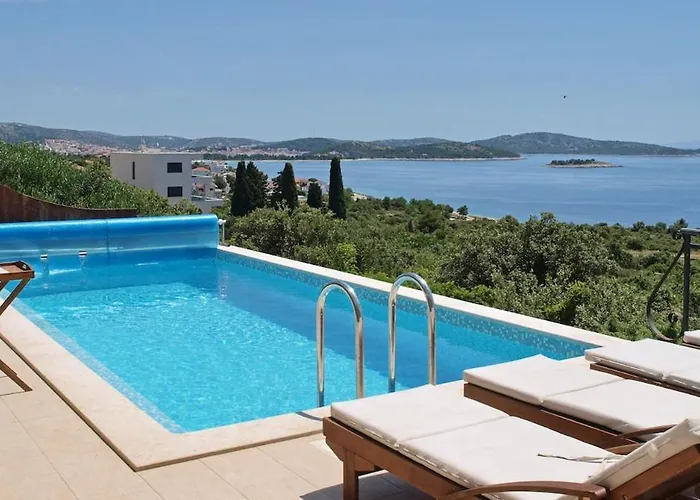 Amazing View With Swimingpool House Panorama * Rogoznica (Sibenik-Knin)