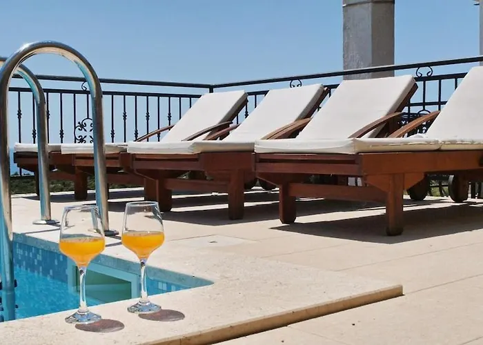 בית נופש Amazing View With Swimingpool House Panorama