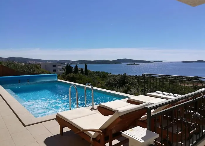 Amazing View With Swimingpool House Panorama * Rogoznica (Sibenik-Knin)