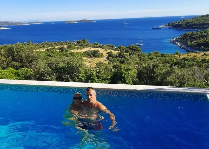 Holiday home Amazing View With Swimingpool House Panorama Rogoznica (Sibenik-Knin)